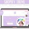 Pretty Purple Flowers Shopify Theme