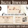 Boho Baby Vibes Business Card Template