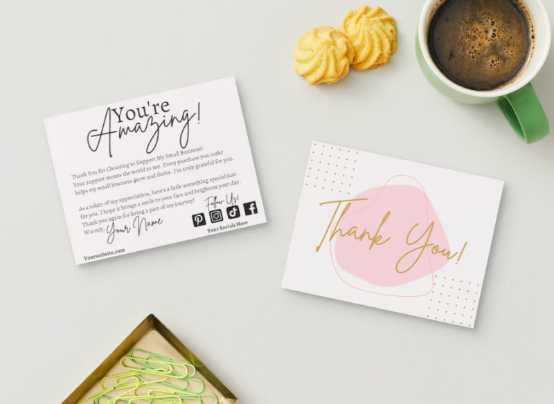 Thank You Card Template - Image 3