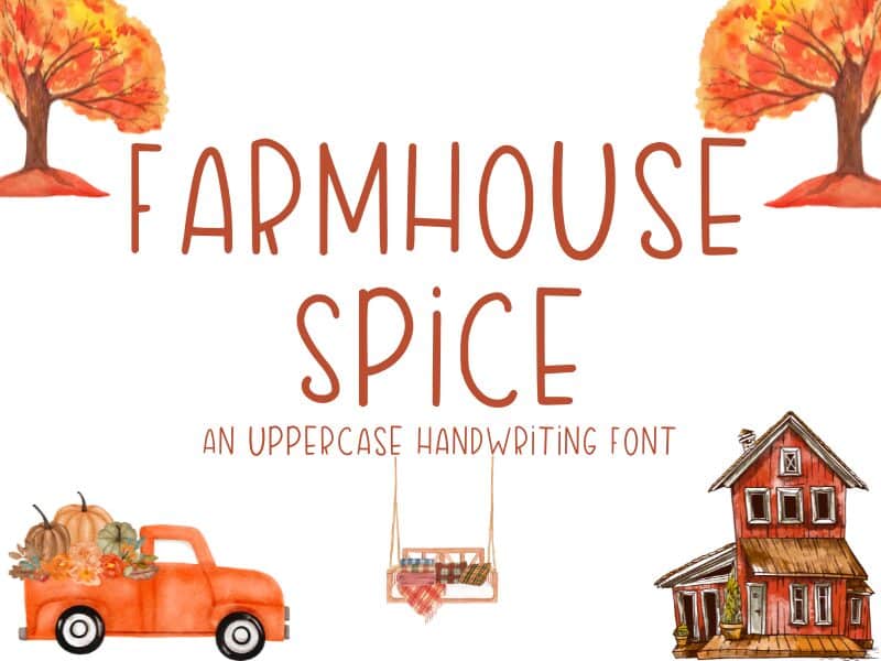 Farmhouse Spice Font