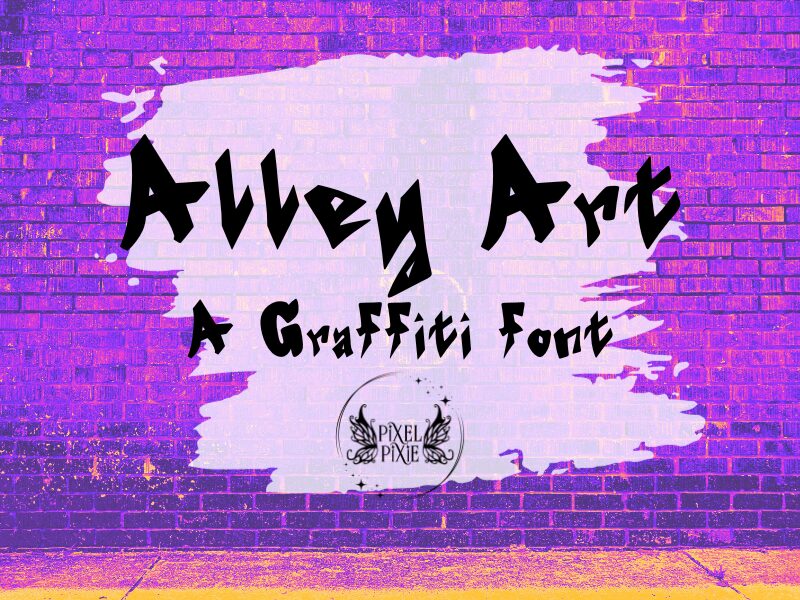 Alley Art Font