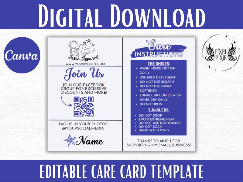 Purple Care Card